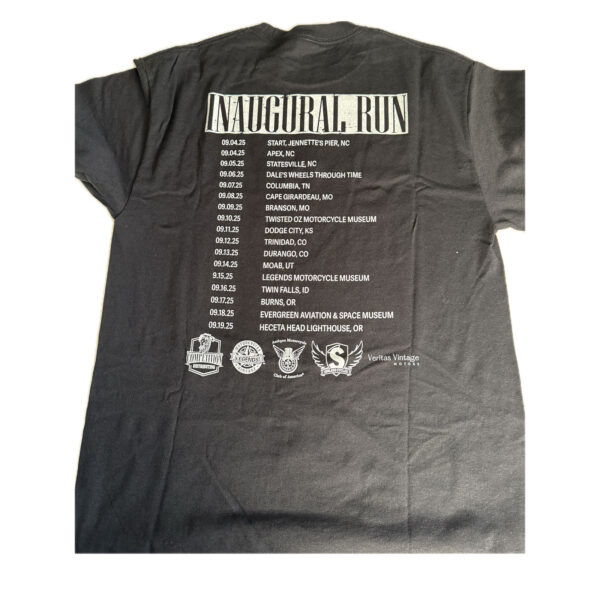 Inaugural Race Short Sleeve T-Shirt with Stops