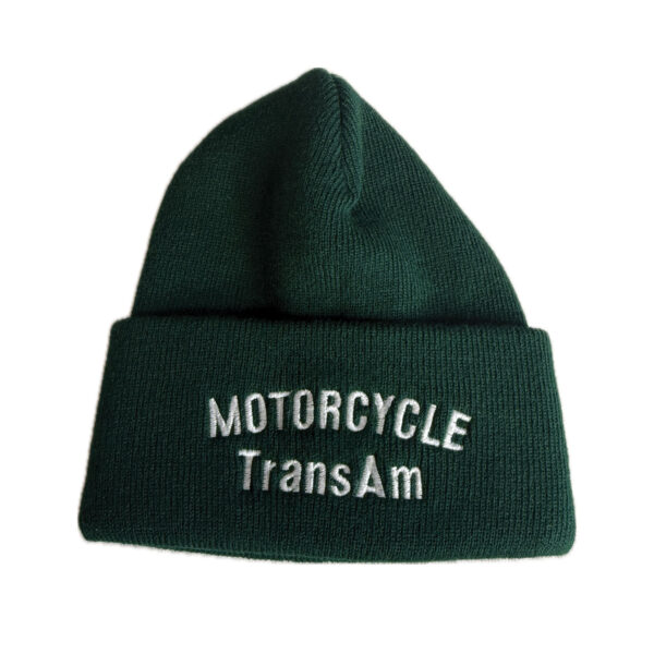 Motorcycle TransAm Knit Cap